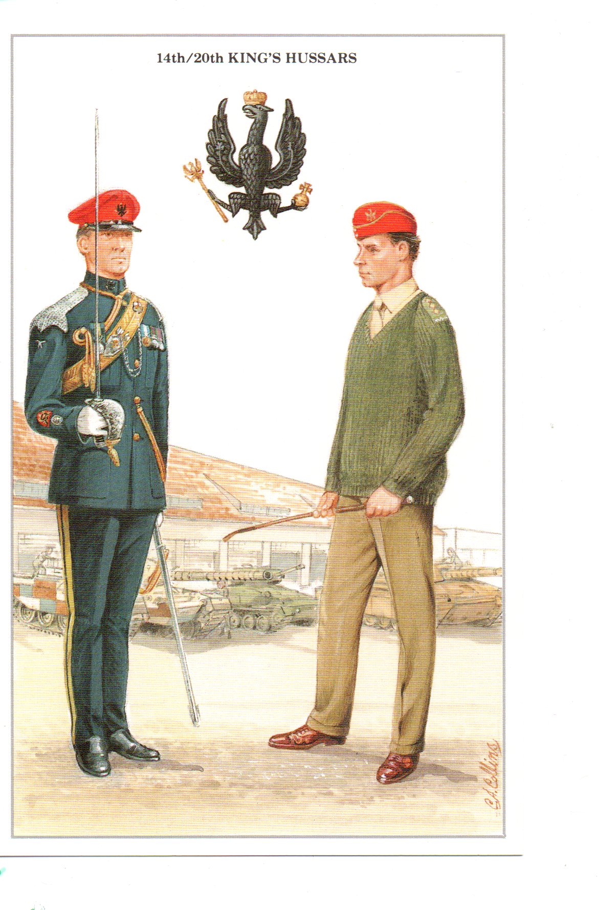 The 14th/20th King's Hussars was a cavalry regiment of the British Army. It was created by the amalgamation of the 14th King's Hussars and the 20th Hussars in 1922 and, after service in the Second World War, it amalgamated with the Royal Hussars to become the King's Royal Hussars in 1992.