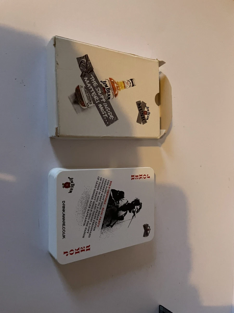 AZ1 2006 Jim Beam Collectors Edition Music Playing Cards. Sealed brand new.
