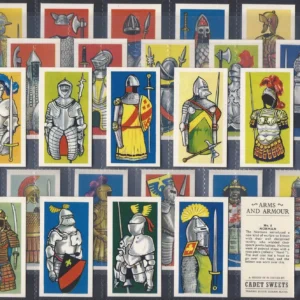AZ2/20 cadet Arms and Armour Full card set 1961