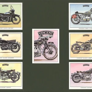 C40 Vincent  Modern Collectors Card Set  Modern Collectors Card Set