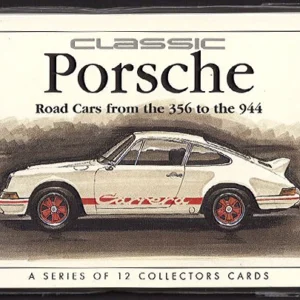 C45 Classic Porsche Modern Collectors Card Set (12) ( 356, Speedster356A, 912, 911, 914, 911 (Targa), 911 (Carrera), 924, 911 (Turbo), 928, 944. )