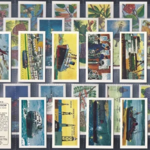 AZ2/1 Do you know about shipping & trees? 1962 A1 DOLLISDALE (TEA) Full card set