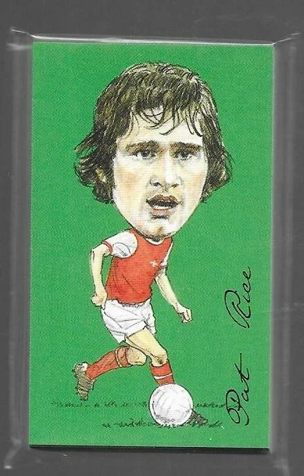 FB3 Famous Footballers - Arsenal Modern Collectors Card set (20) ( Pat Rice , Liam Brady , Davis O'Leary , Kenny Sansom, Tony Adams, Paul Merson, Alan Smith, Nigel Winterburn, Lee Dixon, Davis Seaman, Ian Wright, Ray Parour, Martin Keown, Dennis Bergkamp, Patrick Vieira, Marc Overmars, Emmanuel Petit, Nwankwo Kanu, Asley Cole, Thierry Henry. )