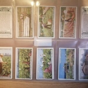AZ1/C22 From Plantation to smoker 1926 John Player & sons Full Cigarette card set