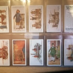 AZ1/C25 Fire fighting appliances 1930 John Player & sons Full Cigarette card set