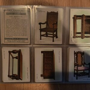 AZ1/C38 Old Furniture 1st series (large) 1923 Wills Full Cigarette card set