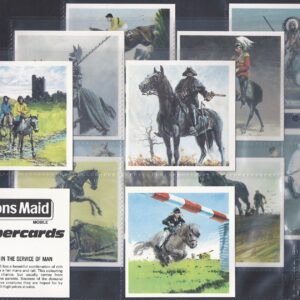 AZ2/24 Lyons (tea) horses in the service of man 1984 full card set