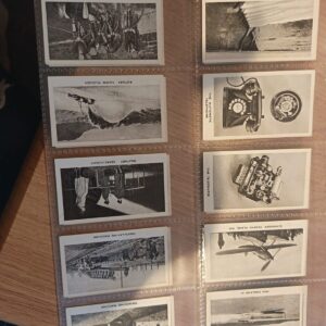 AZ1/C64 Modern Inventions 1935 Rothmans/Pallmall Full Cigarette card set