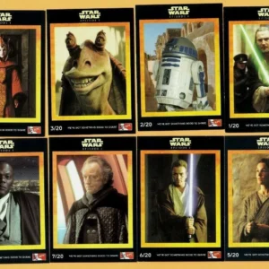 AZ1/C53 Star Wars Episode one KFC / Kentucky fried chicken Full collector card set 1999