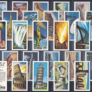 AZ2/18 browne bros (tea) wonders of the world Full card set 1970