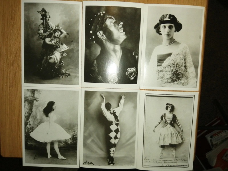 AZ3 - 6 x Ballet postcards