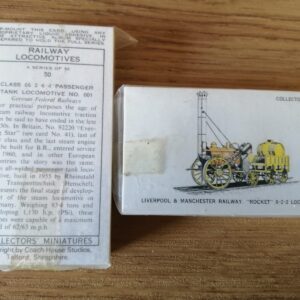 AZ2/47 Prescott pickup / coach house studios / collectors miniatures Railway Locomotives 1978/80  Full card set