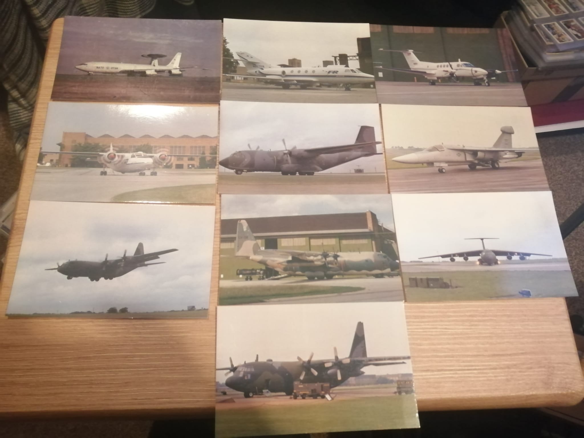 R. A. F / Aircraft / Aeroplanes postcard set #2