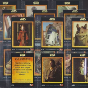 AZ2/66 Kentucky Fried Chicken- Star Wars Episode 1 1999 Modern Collectors Card Set
