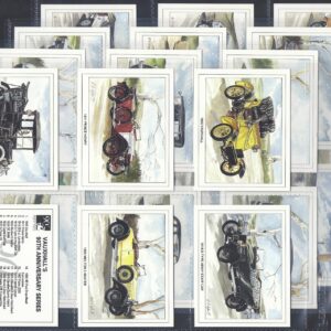 AZ2/45 VAUXHALL 90TH ANNIVERSARY SERIES OF CARS 1993  Full card set