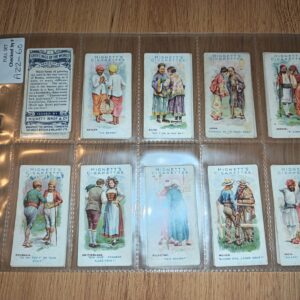 AZ2/60 Greetings of the world - 1907 Hignett Bros & Co Full Cigarette card set