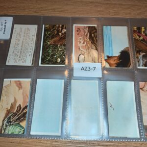 AZ3/7 The Boy of Raleigh W D & H O Wills 1930 - Full Cigarette card set