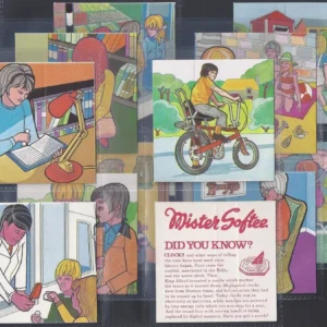 AZ2/82 Mister Softee Did you know1976 Modern Collectors Card Set