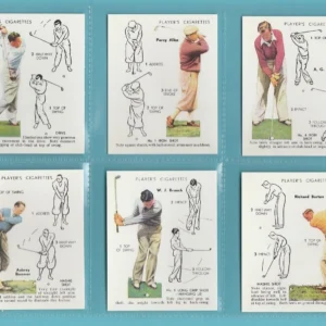 AZ2/76 Repro (V Gallery) - Players Golf 1986 Modern Collectors Card Set