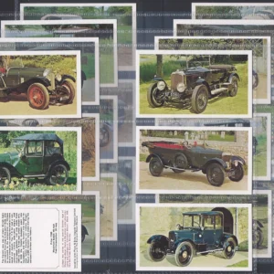 AZ2/63 Doncella The golden age of Motoring 1975 Modern Collectors Card Set