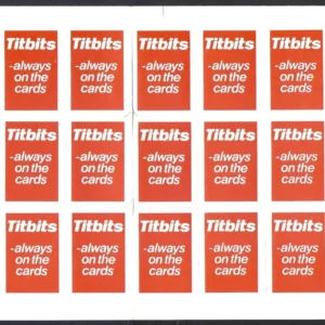 AZ2/49 t..tbits -pinups 1976   Full card set