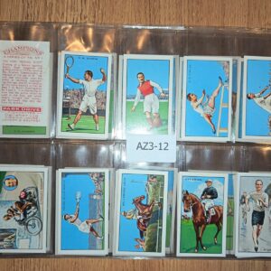 AZ3/12 Champions A Series Gallaher 1934 - Full Cigarette card set