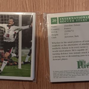 AZ3/23 International Soccer Stars Brooke Bond 1998 - Full Trade / tea card set