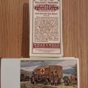 AZ3/25 Military Motors Wills (reproduction 1997)- Full card set