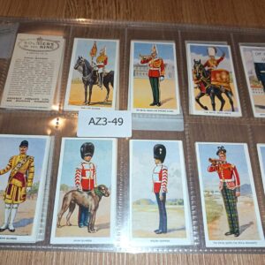 AZ3/49 Soldiers of the King Phillips 1939- Full Cigarette card set