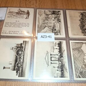 AZ3/41 The Railway Centenary 2nd series 1925 Sunripe / Hill - Full Cigarette card set