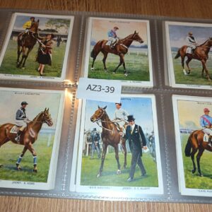 AZ3/39 Race Horses and jockeys 1938 (1939) wills - Full Cigarette card set