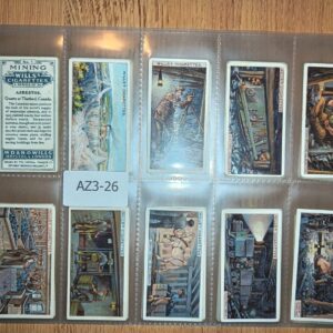 AZ3/26 Mining Wills 1916 - Full Cigarette card set