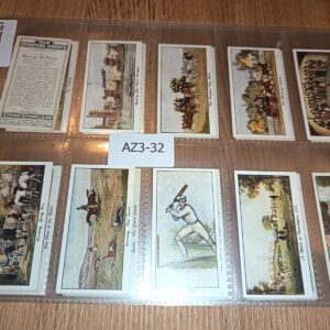 AZ3/32 Old sporting prints stephen mitchell 1930 - Full Cigarette card set