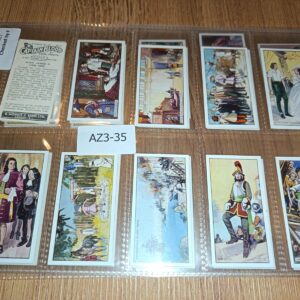 AZ3/35 Captain Blood B Morris 1937 - Full Cigarette card set