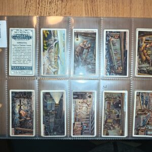 AZ3/54 Mining 1916 - Wills Full Cigarette card set