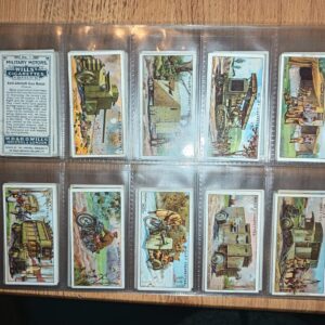 AZ3/56 Military Motors 1916 - Wills Full Cigarette card set