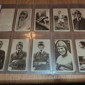 AZ3/57 Speed Champions Godfrey Phillips Ltd. - 1930 Full Cigarette card set