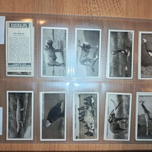 AZ3/67 Fauna of Rhodesia Lambert & Butler - 1929 Full Cigarette card set