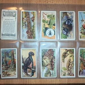 AZ3/66 Wonders of Nature Lambert & Butler - 1924 Full Cigarette card set