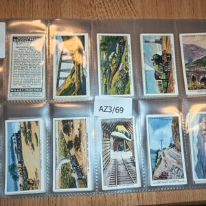 AZ3/69 Wonderful Railway Travel W.A & A.C Churchman - 1937 Full Cigarette card set