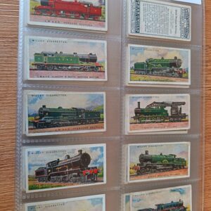 AZ3/104 Railway Engines W.D&H.O Wills - 1924 Full Cigarette card set