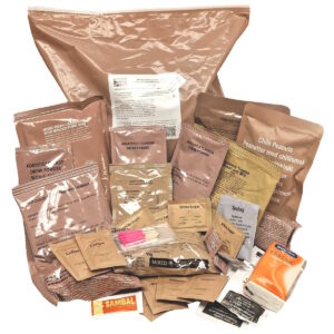 British Army 24 Hour Vegetarian Ration Pack - Menu 1