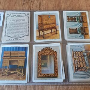 AZ3/107 The kings Art Treasures W.D & H.O Wills - 1938 Full Cigarette card set