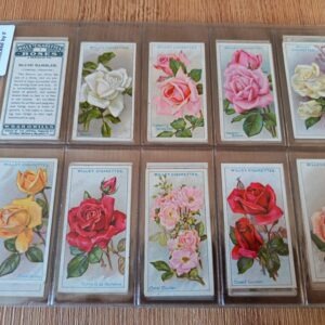 AZ3/106 Roses A series W.D & H.O Wills - 1926 Full Cigarette card set
