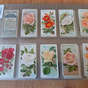 AZ3/105 Roses A series W.D&H.O Wills - 1912 Full Cigarette card set